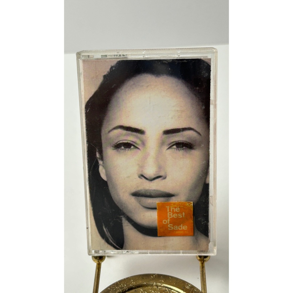 Best of Sade Cassette Tape 1994 Epic Records Soul Jazz R&B Quiet Storm
